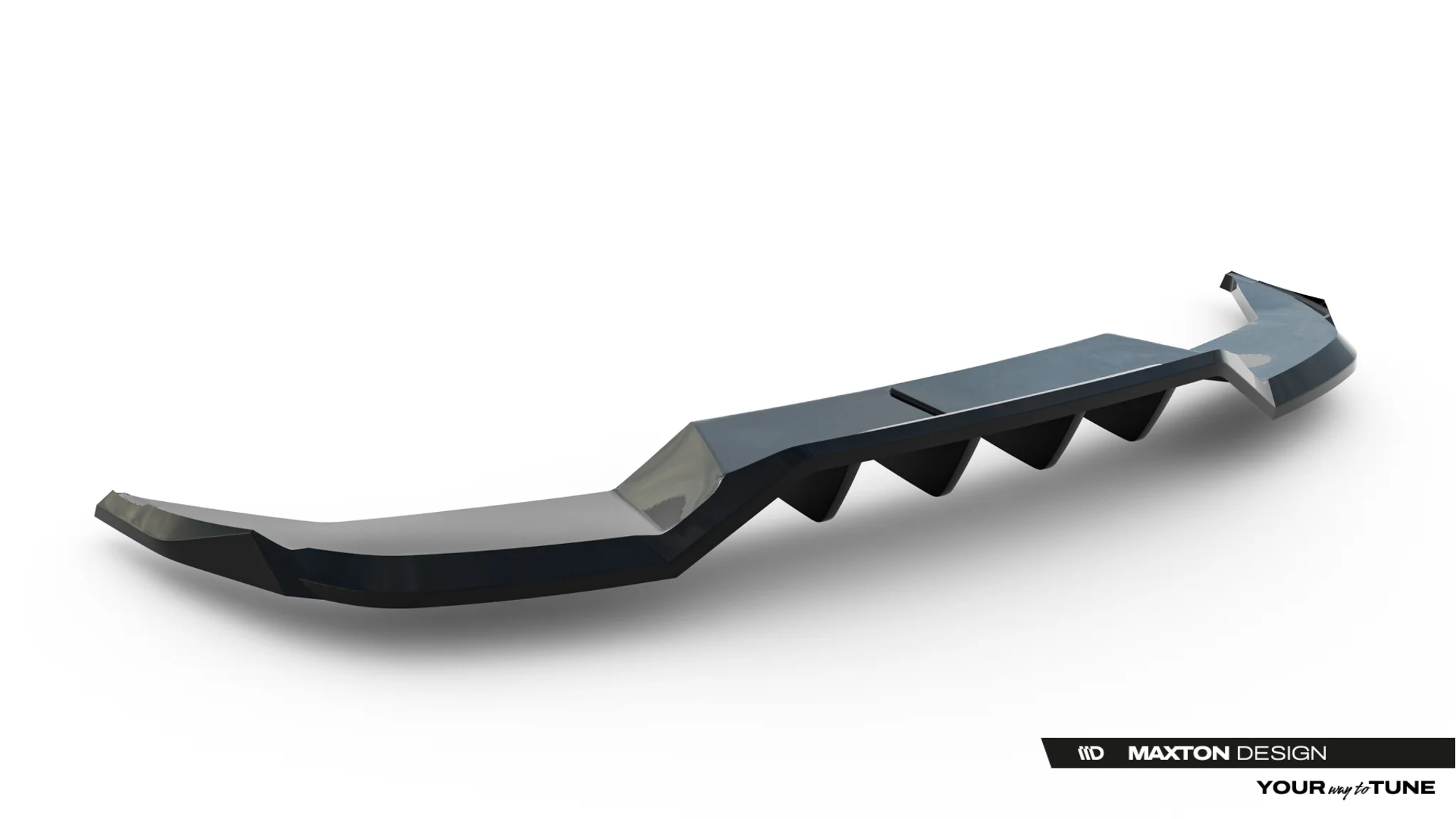 REAR SPLITTER (WITH VERTICAL BARS) SUITABLE FOR SKODA ELROQ RS MK1 – MAXTON DESIGN - 4