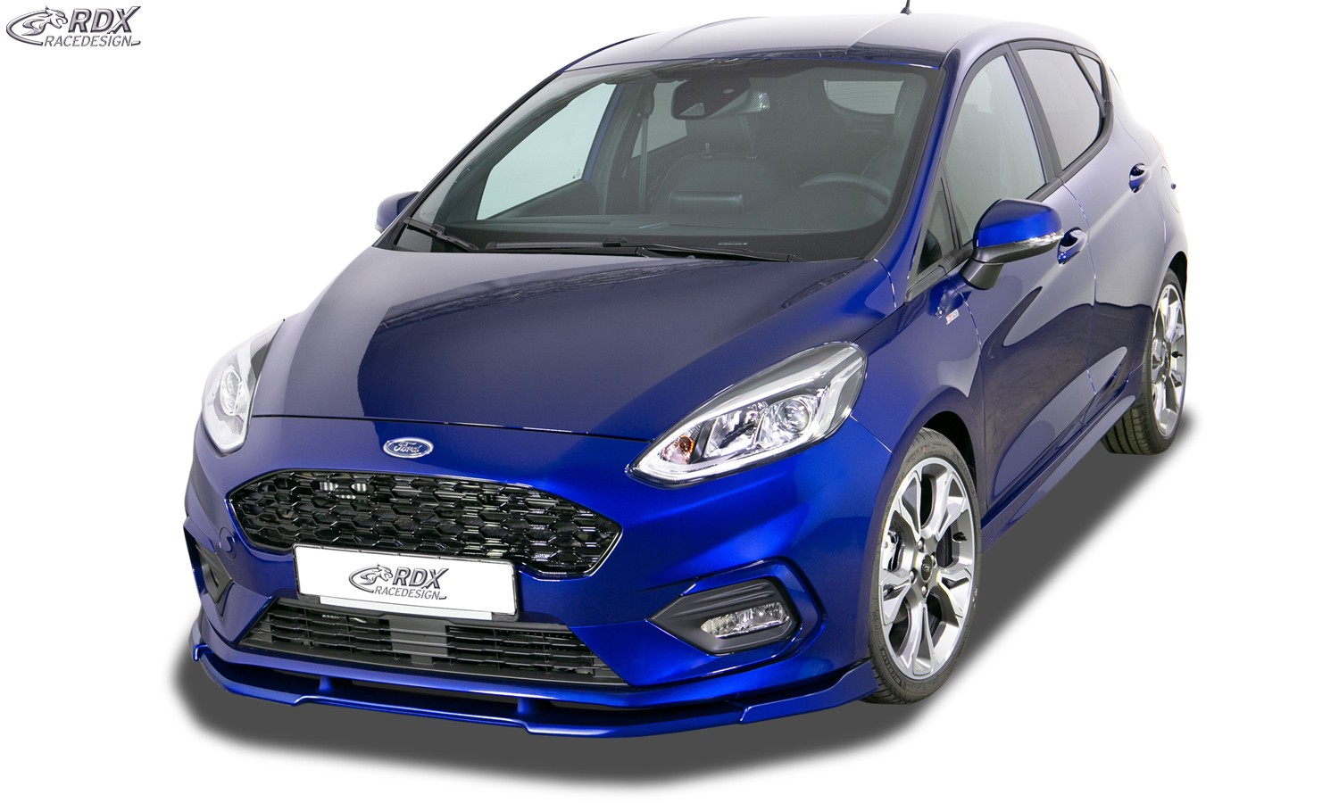FRONT SPOILER VARIO-X FORD FIESTA ST-LINE & ST MK8 JHH FRONT LIP SPLITTER - 2
