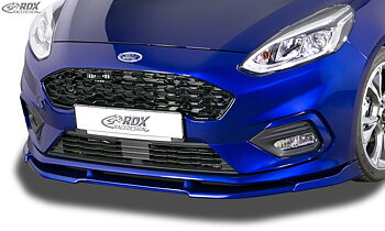 FRONT SPOILER VARIO-X FORD FIESTA ST-LINE & ST MK8 JHH FRONT LIP SPLITTER