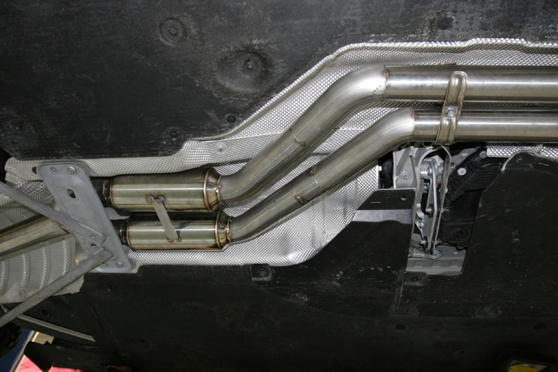 AGENCY POWER HIGH FLOW RACE MIDPIPE BMW 135I 07-10 - 4