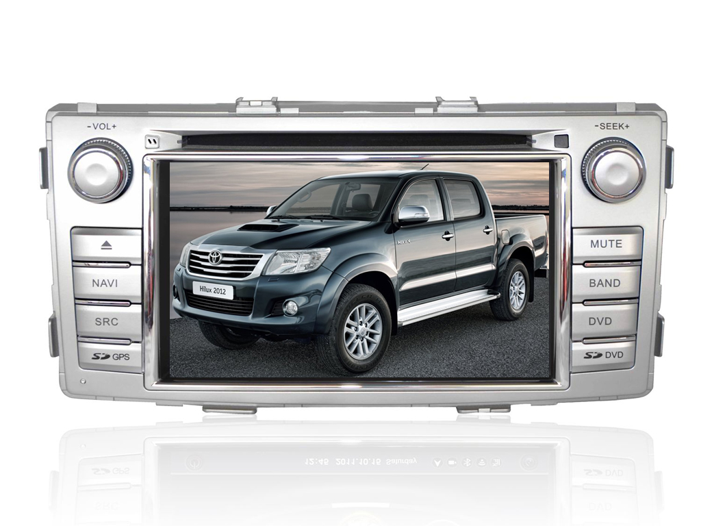 TOYOTA HILUX 7" MODELLANPASSAD ANDROID HUVUDENHET