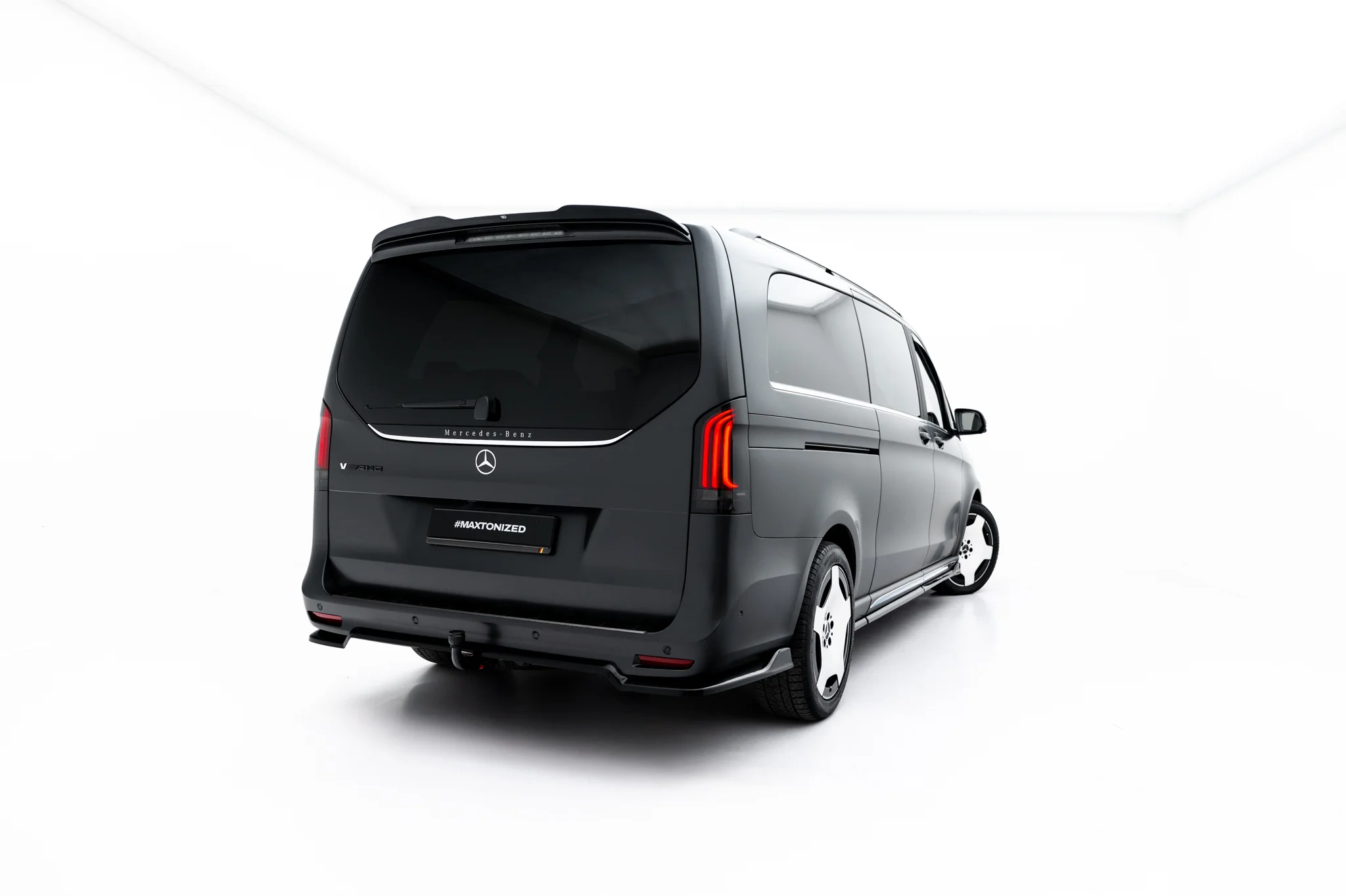 REAR SPLITTER (WITH VERTICAL BARS) SUITABLE FOR MERCEDES-BENZ V AMG-LINE W447 FACELIFT 2 – MAXTON DESIGN - 2