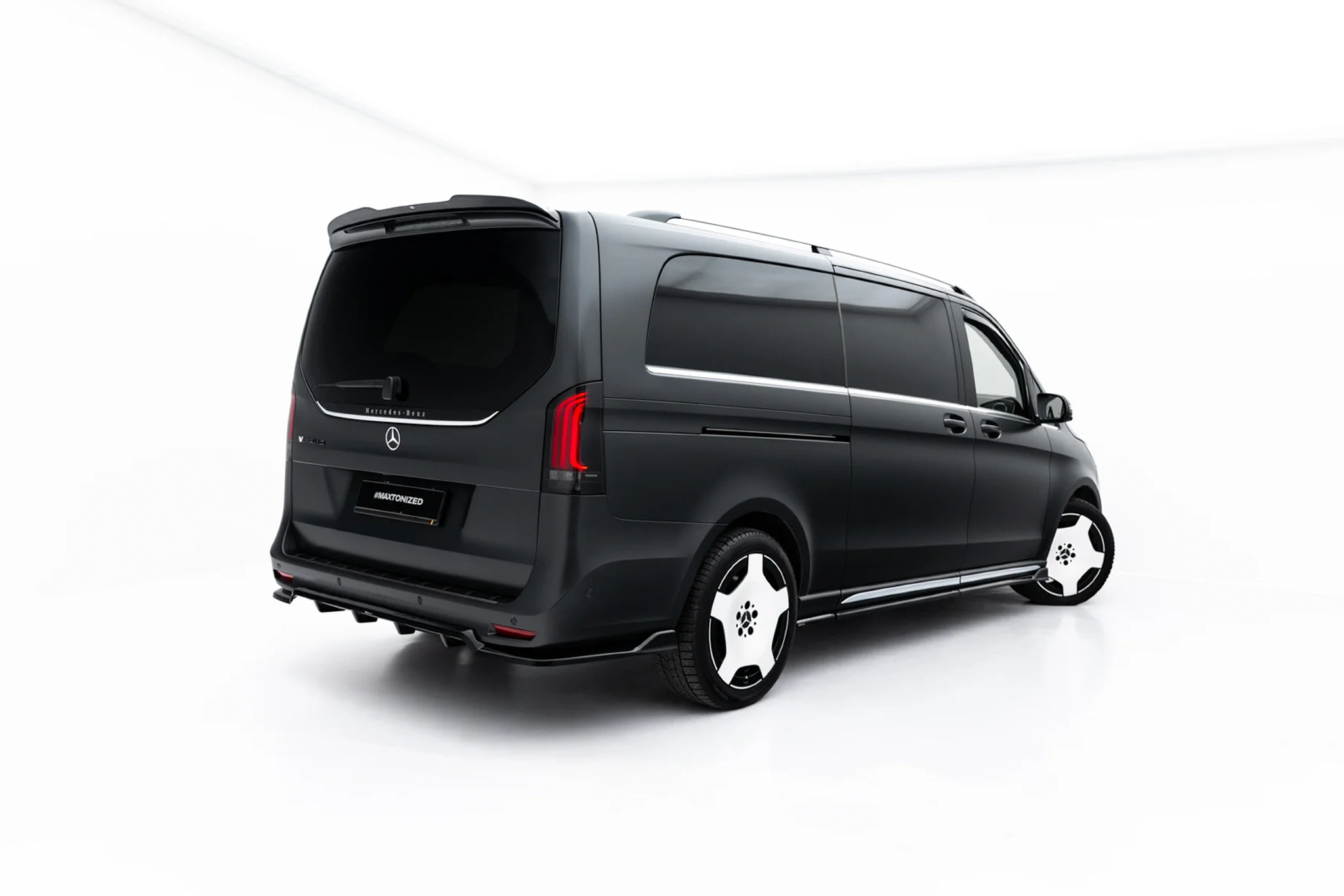 REAR SPLITTER (WITH VERTICAL BARS) SUITABLE FOR MERCEDES-BENZ V AMG-LINE W447 FACELIFT 2 – MAXTON DESIGN - 8
