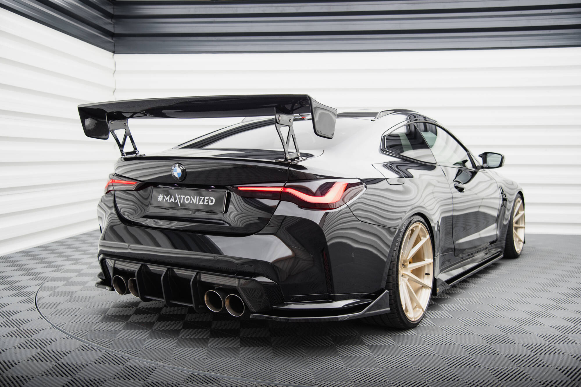 Rear Side Splitters V.4 BMW M4 G82 - 2