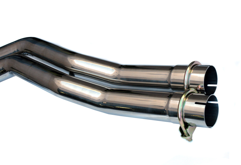 AGENCY POWER SECTION 2 MIDPIPES E46 BMW M3 01-06 - 4