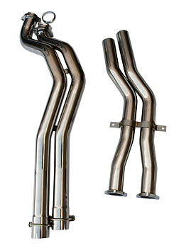 AGENCY POWER SECTION 2 MIDPIPES E46 BMW M3 01-06