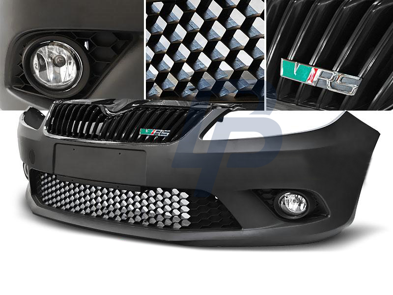 SKODA FABIA II 10.10 - 06.14 RS FRONT BUMPER - 4