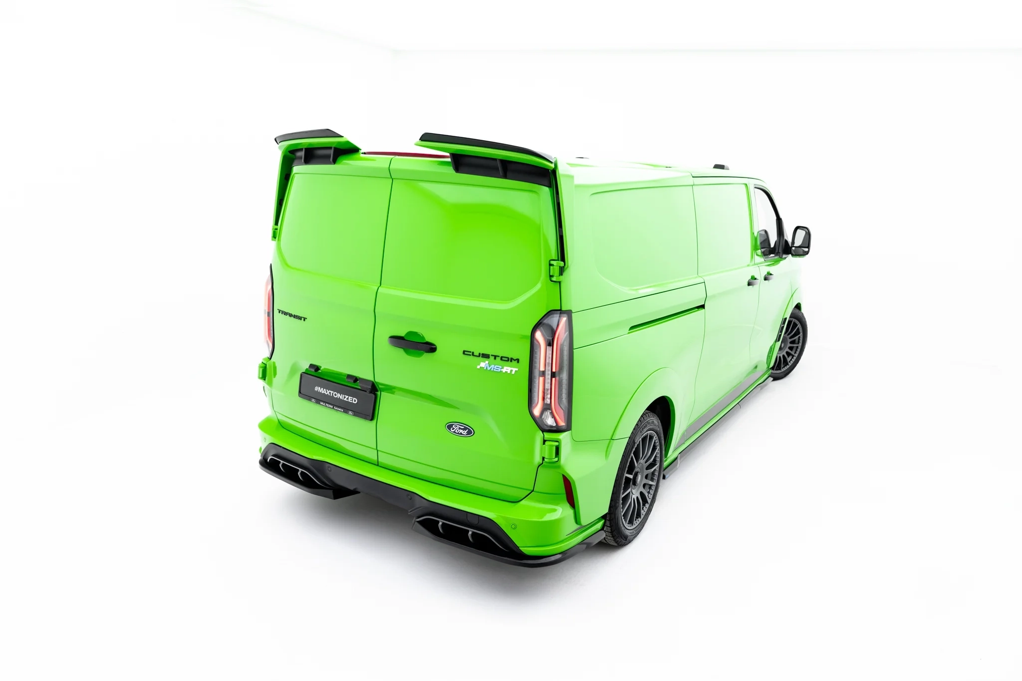 SPOILER CAP SUITABLE FOR FORD TRANSIT CUSTOM MSRT MK2 – MAXTON DESIGN - 2