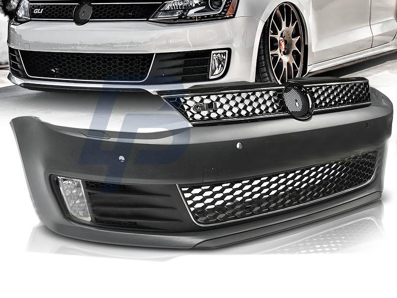 VW JETTA VI 11-  GLI STYLE PDC FRONT BUMPER - 6