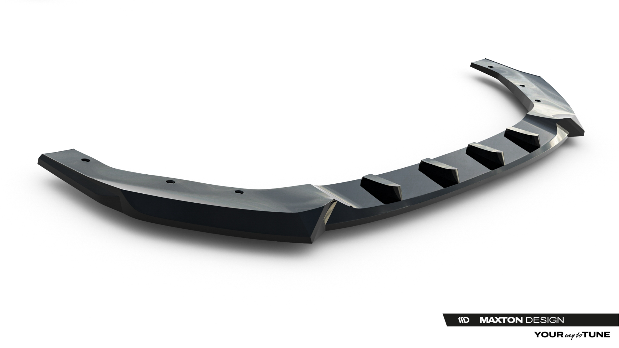 FRONT SPLITTER SUITABLE FOR FORD TRANSIT CUSTOM MSRT MK2 – MAXTON DESIGN - 3