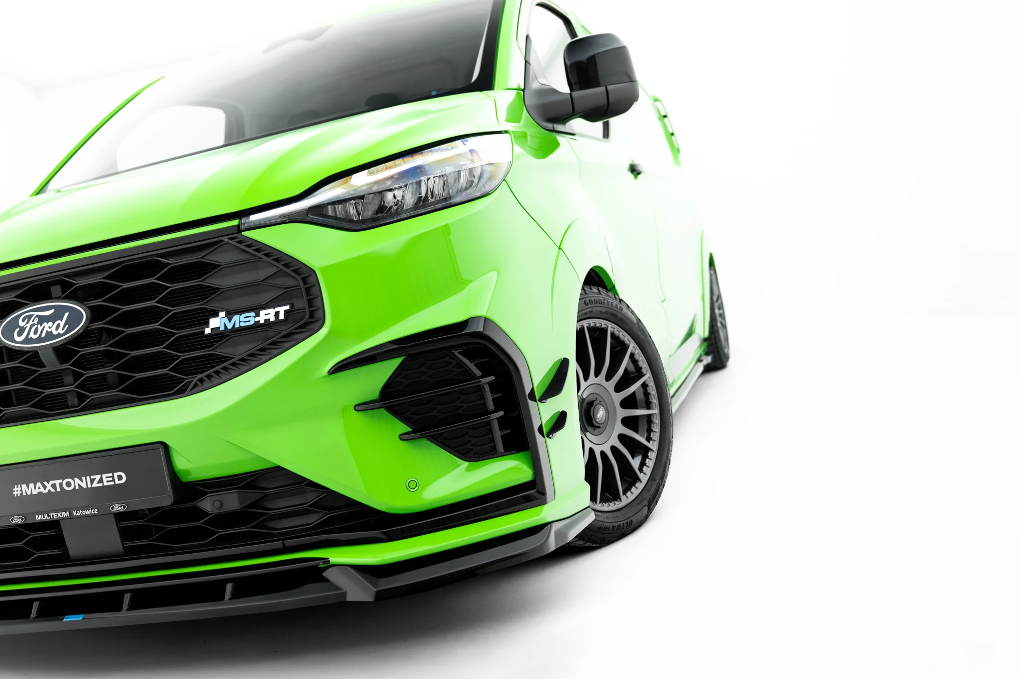FRONT SPLITTER SUITABLE FOR FORD TRANSIT CUSTOM MSRT MK2 – MAXTON DESIGN - 6
