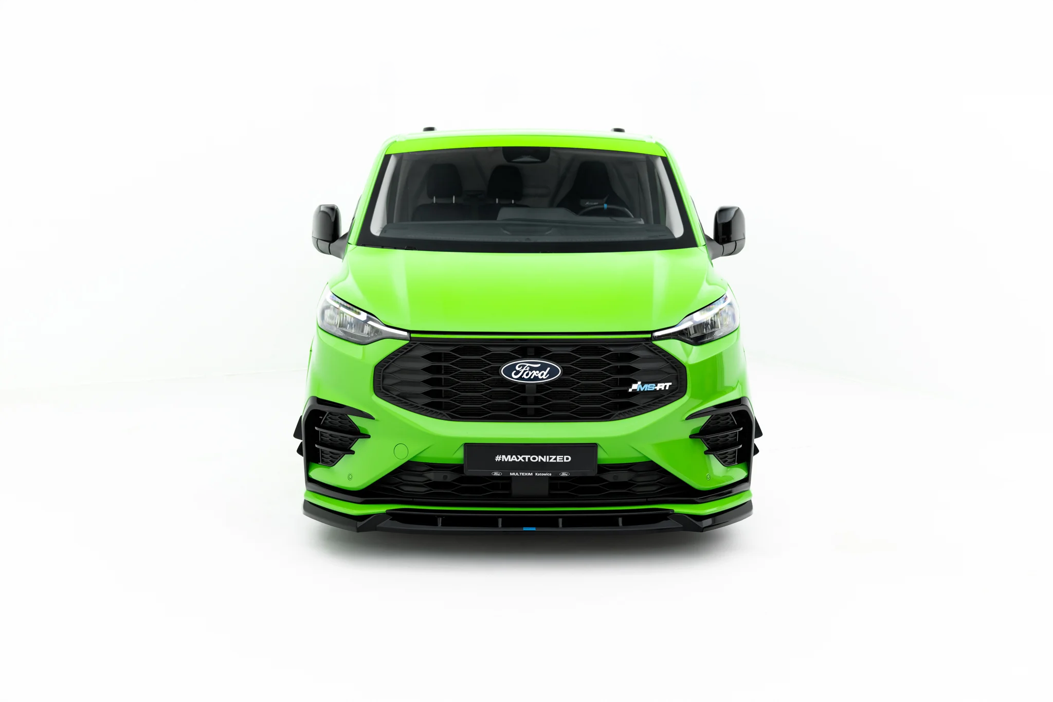 FRONT SPLITTER SUITABLE FOR FORD TRANSIT CUSTOM MSRT MK2 – MAXTON DESIGN - 4