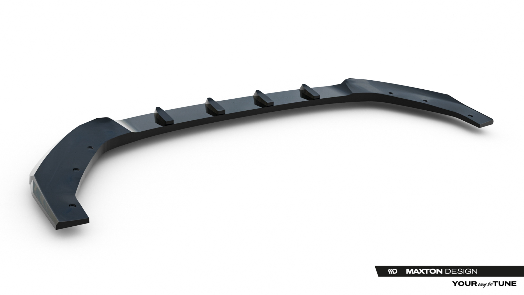 FRONT SPLITTER SUITABLE FOR FORD TRANSIT CUSTOM MSRT MK2 – MAXTON DESIGN