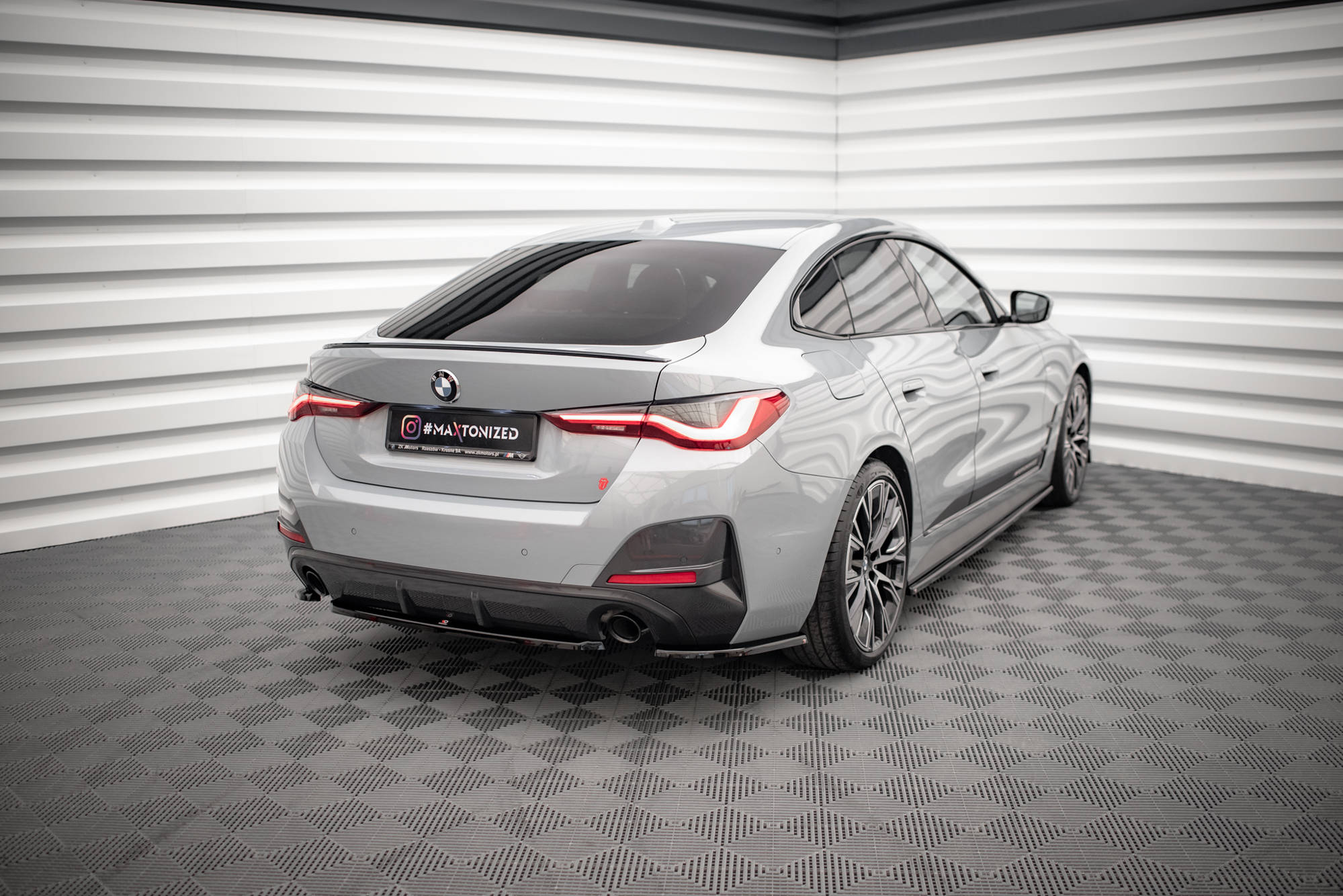 Rear Side Splitters V.1 BMW 4 Gran Coupe M-Pack G26 - 2