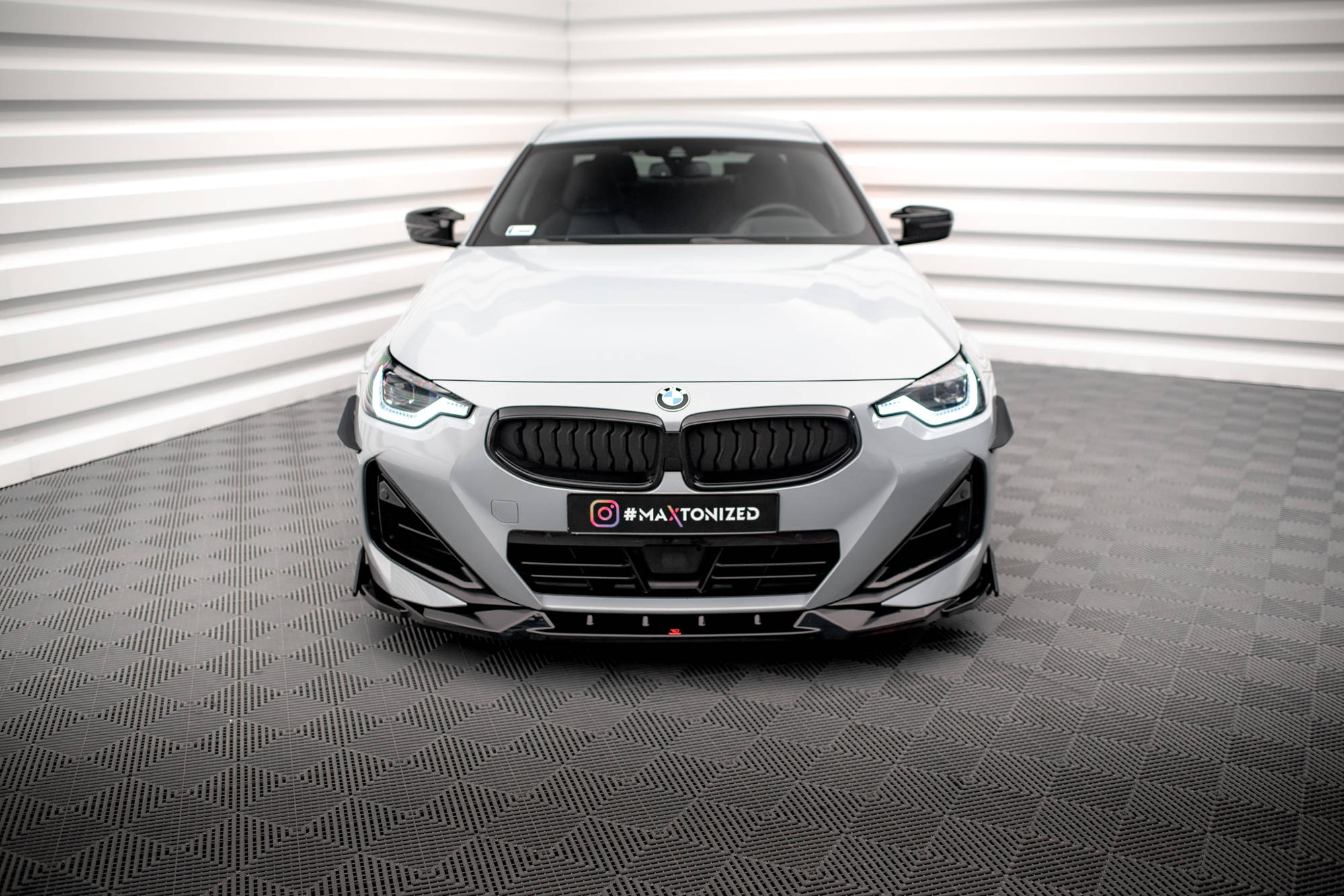 Front Splitter V.2 + Flaps BMW 2 Coupe M-Pack / M240i G42 - 2
