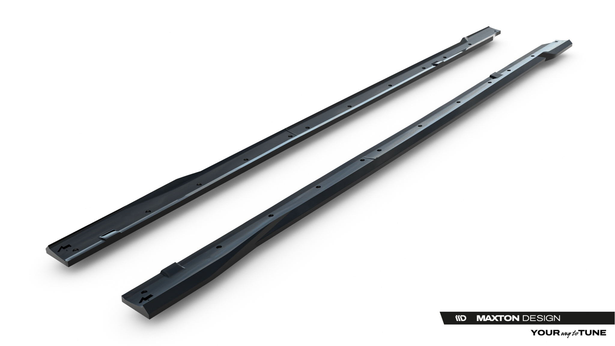 SIDE SKIRTS DIFFUSERS SUITABLE FOR FORD TRANSIT CUSTOM MSRT L2 MK2 – MAXTON DESIGN - 2
