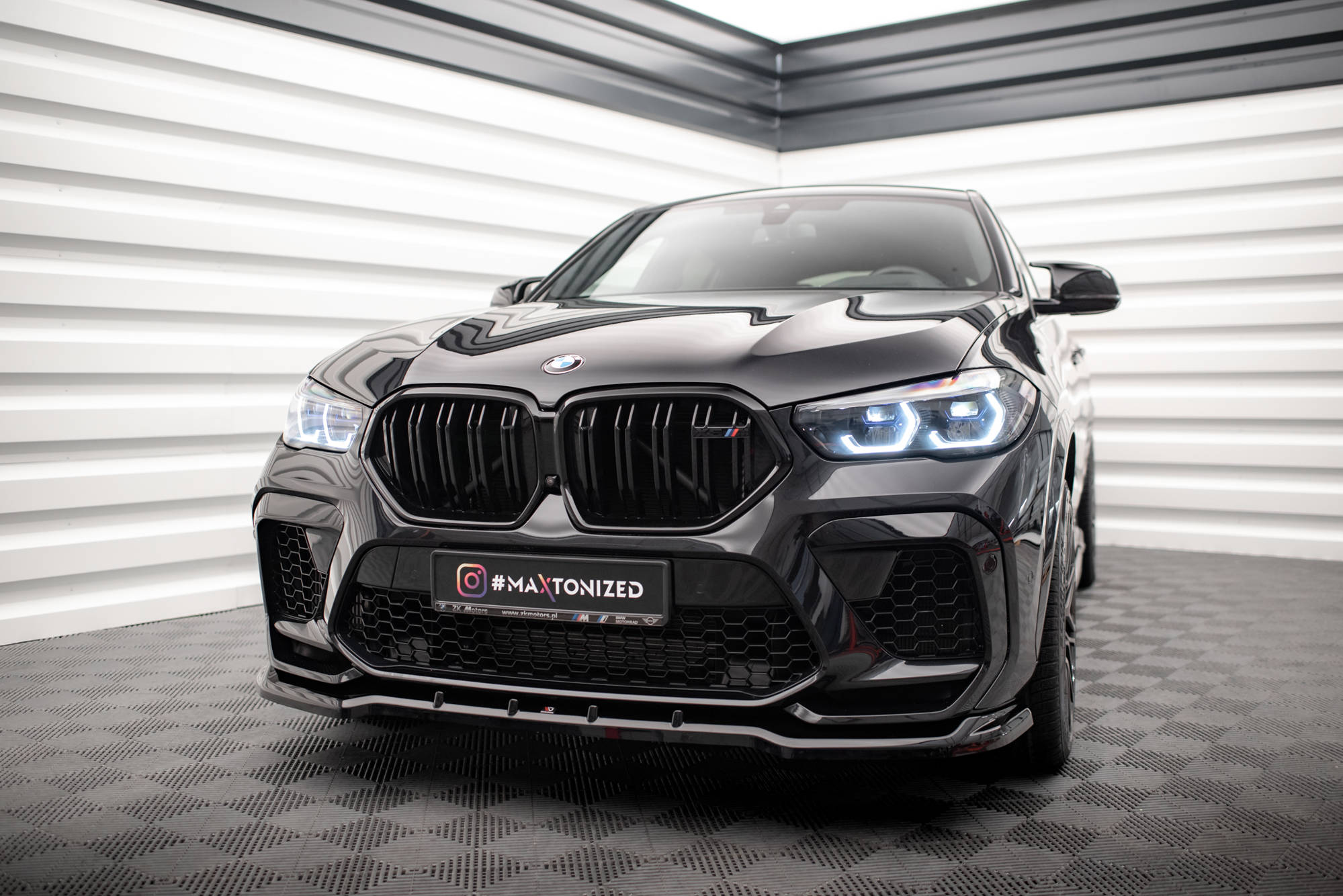 Front Splitter V.1 BMW X6 M F96 - 3