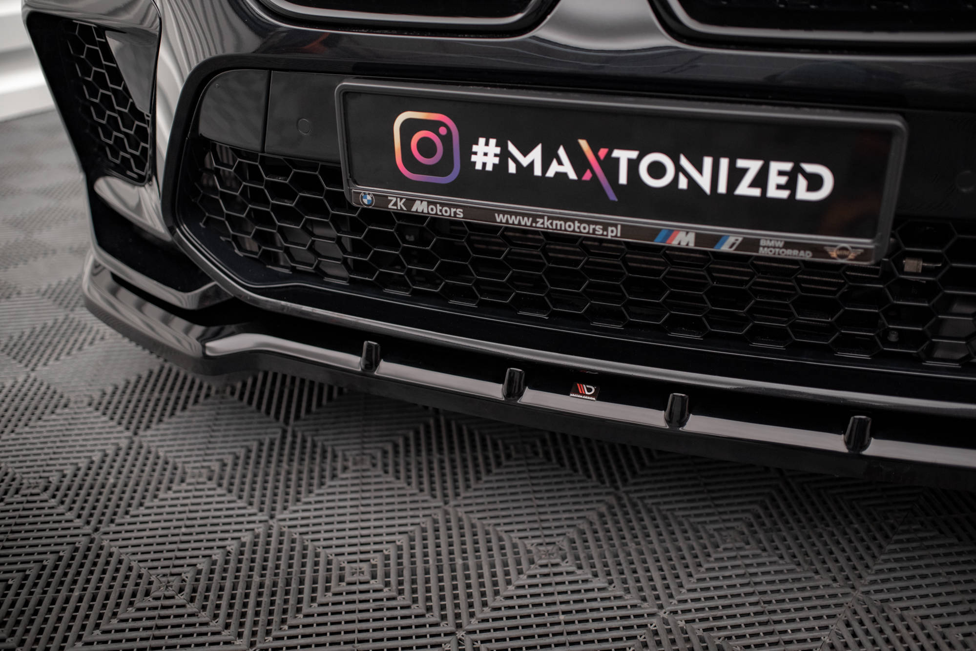 Front Splitter V.1 BMW X6 M F96 - 4