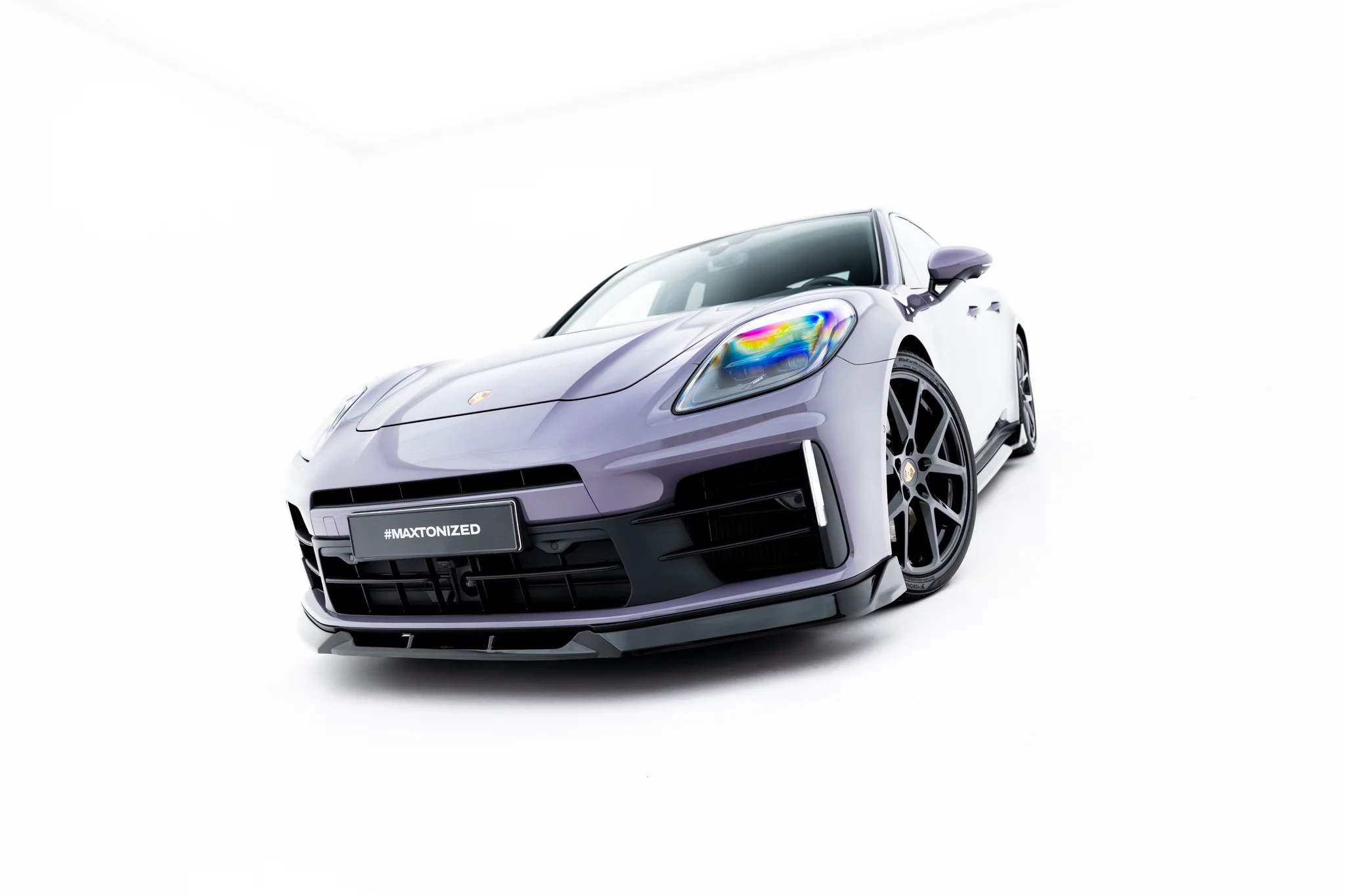 FRONT SPLITTER SUITABLE FOR PORSCHE PANAMERA 4 / 4S E-HYBRID / 4 E-HYBRID 972 – MAXTON DESIGN - 7