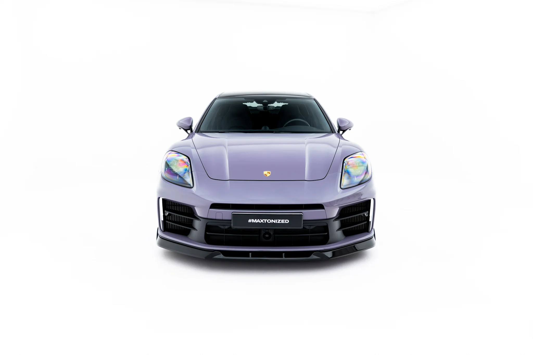 FRONT SPLITTER SUITABLE FOR PORSCHE PANAMERA 4 / 4S E-HYBRID / 4 E-HYBRID 972 – MAXTON DESIGN - 6
