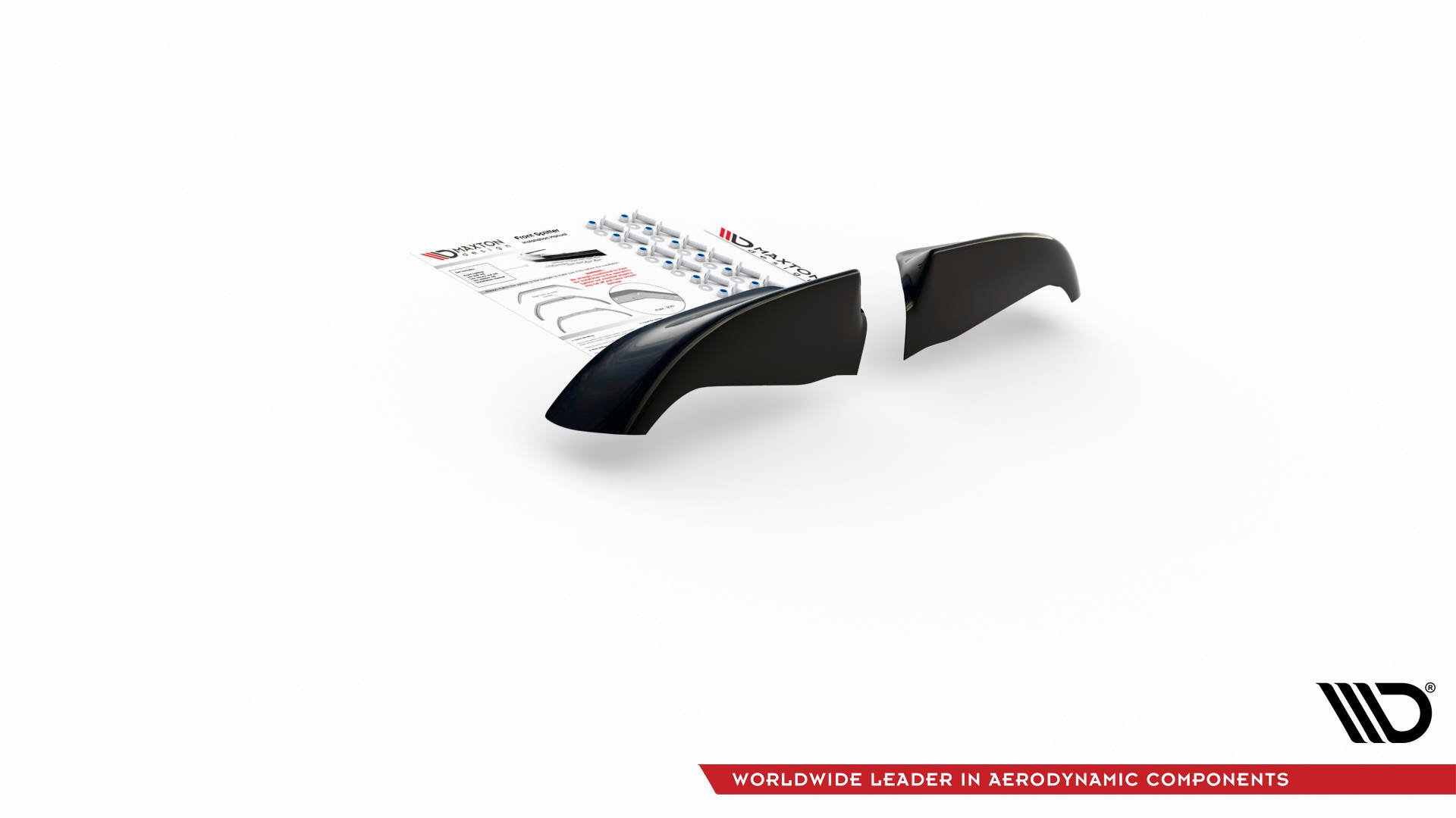 Front Side Splitters BMW M5 / 5 M-Pack E39 - 8