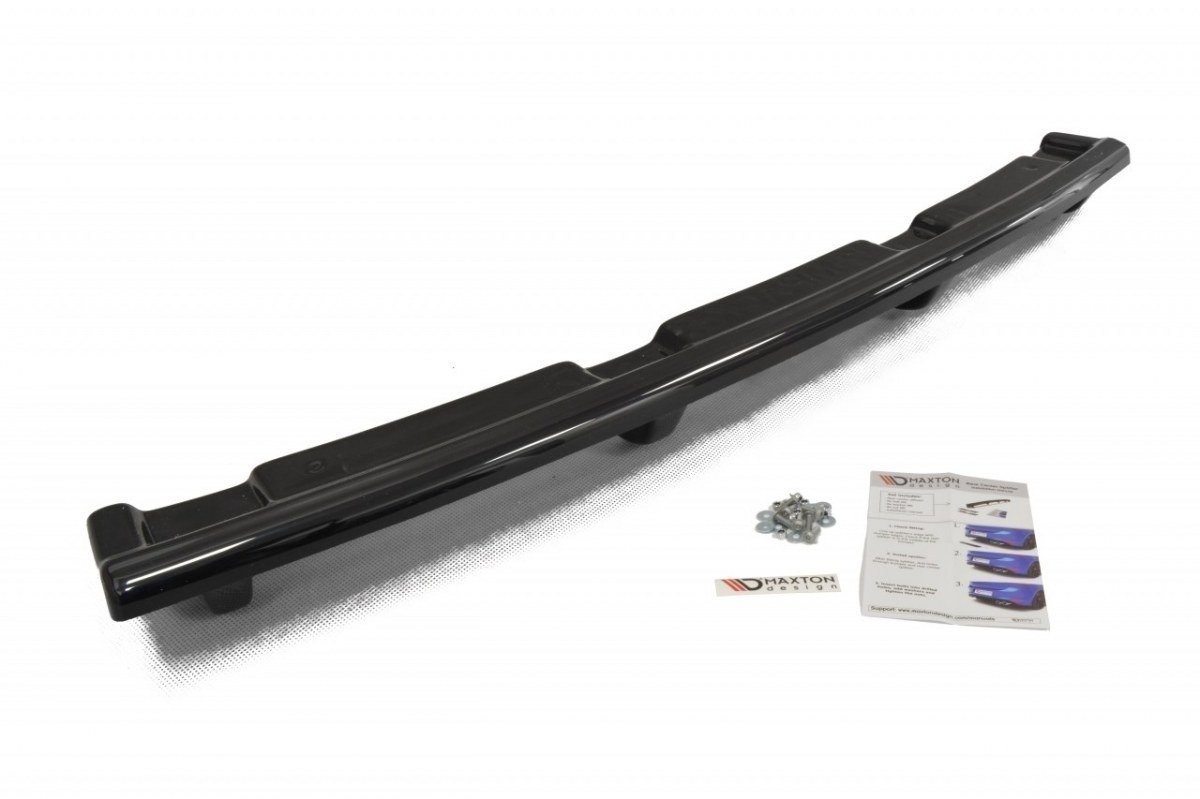 Central Rear Splitter (Vertical Bars) BMW 4 Coupe / Gran Coupe / Cabrio M-Pack F32 / F36 / F33 - 4