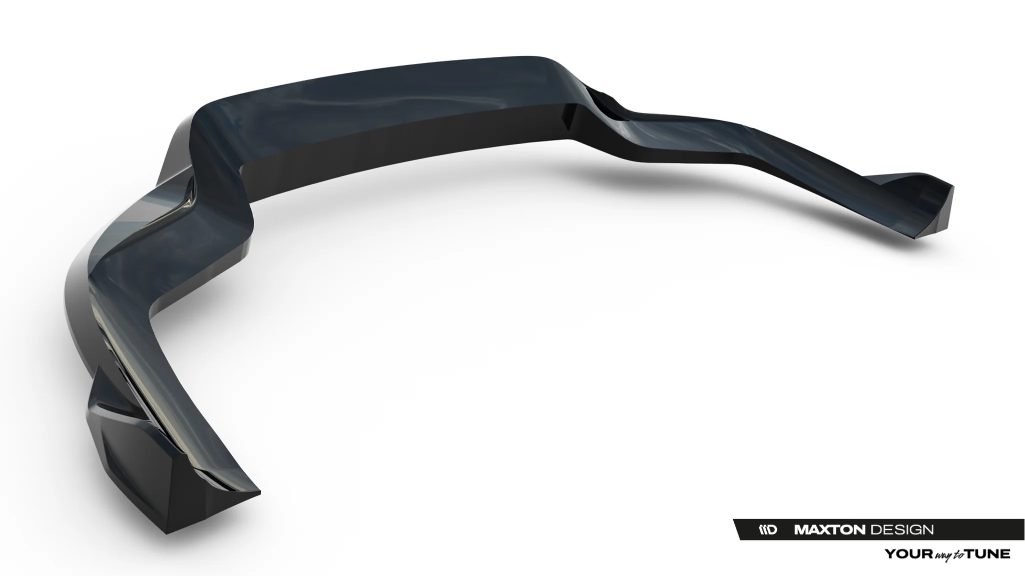 REAR SPLITTER (WITH VERTICAL BARS) SUITABLE FOR PORSCHE PANAMERA 4 / 4S E-HYBRID / 4 E-HYBRID 972 – MAXTON DESIGN - 2