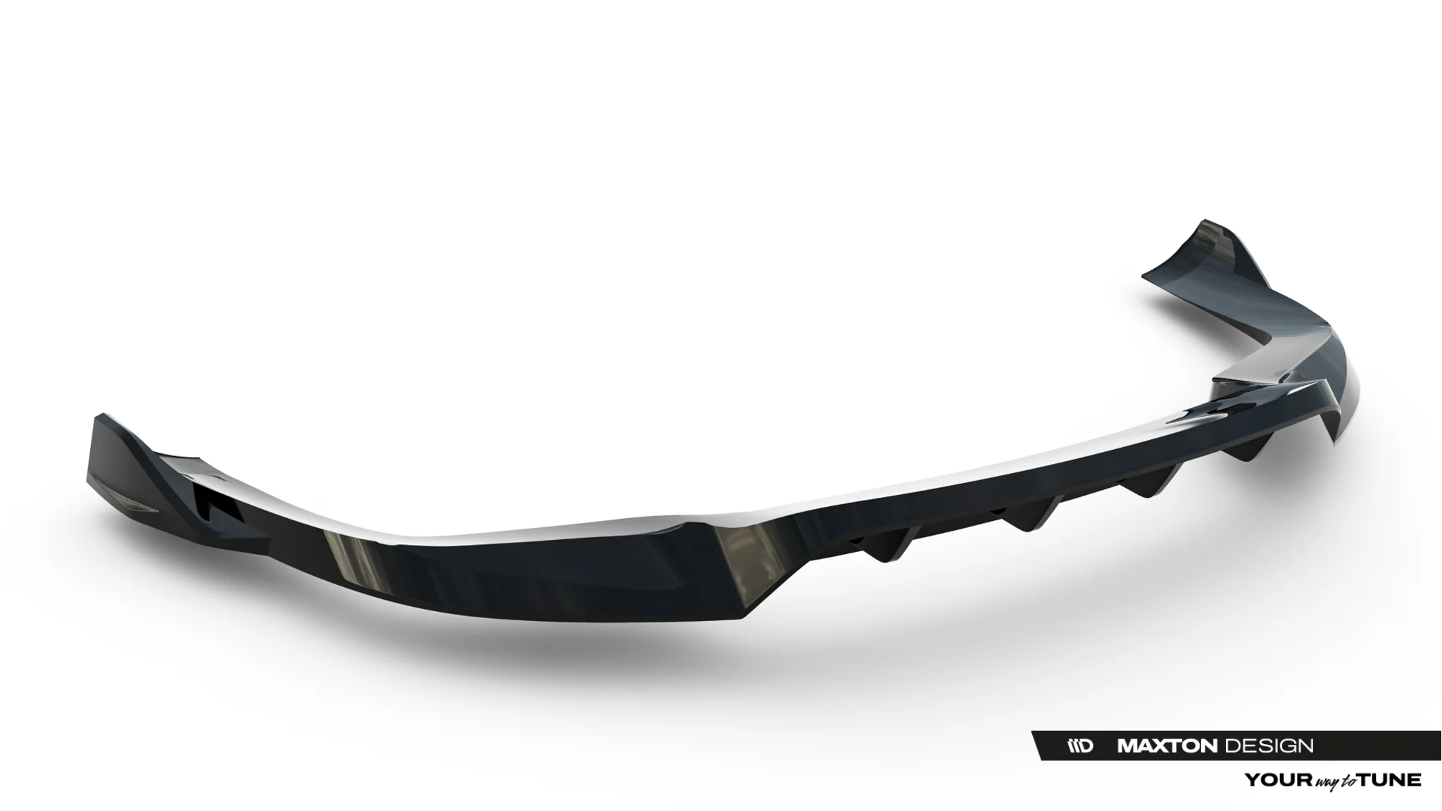 REAR SPLITTER (WITH VERTICAL BARS) SUITABLE FOR PORSCHE PANAMERA 4 / 4S E-HYBRID / 4 E-HYBRID 972 – MAXTON DESIGN