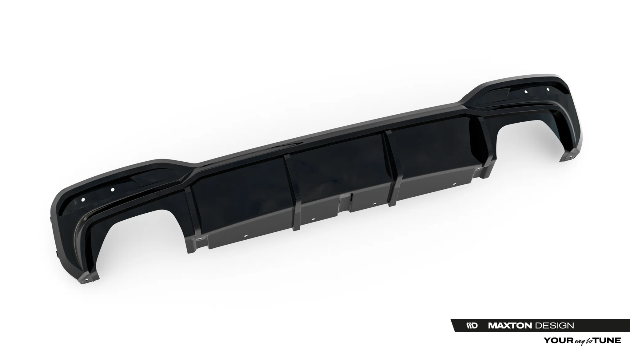 REAR VALANCE SUITABLE FOR BMW 5 M-PACK SEDAN / TOURING G30 / G31 / G30 FACELIFT / G31 FACELIFT – MAXTON DESIGN