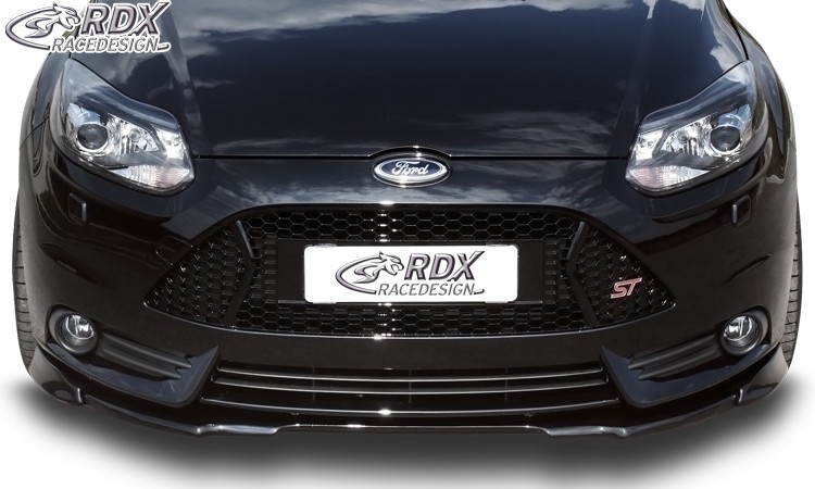 FRONT SPOILER VARIO-X FORD FOCUS 3 ST (2012+) FRONT LIP SPLITTER - 4