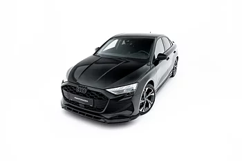 FRONT SPLITTER V.1 SUITABLE FOR AUDI A3 SEDAN 8Y FACELIFT – MAXTON DESIGN