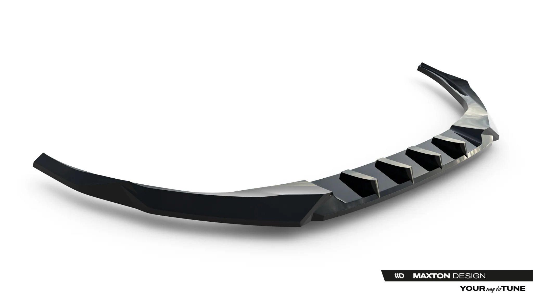 FRONT SPLITTER V.1 SUITABLE FOR AUDI A3 SEDAN 8Y FACELIFT – MAXTON DESIGN - 7