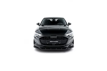 FRONT SPLITTER V.2 SUITABLE FOR AUDI A3 SEDAN 8Y FACELIFT – MAXTON DESIGN