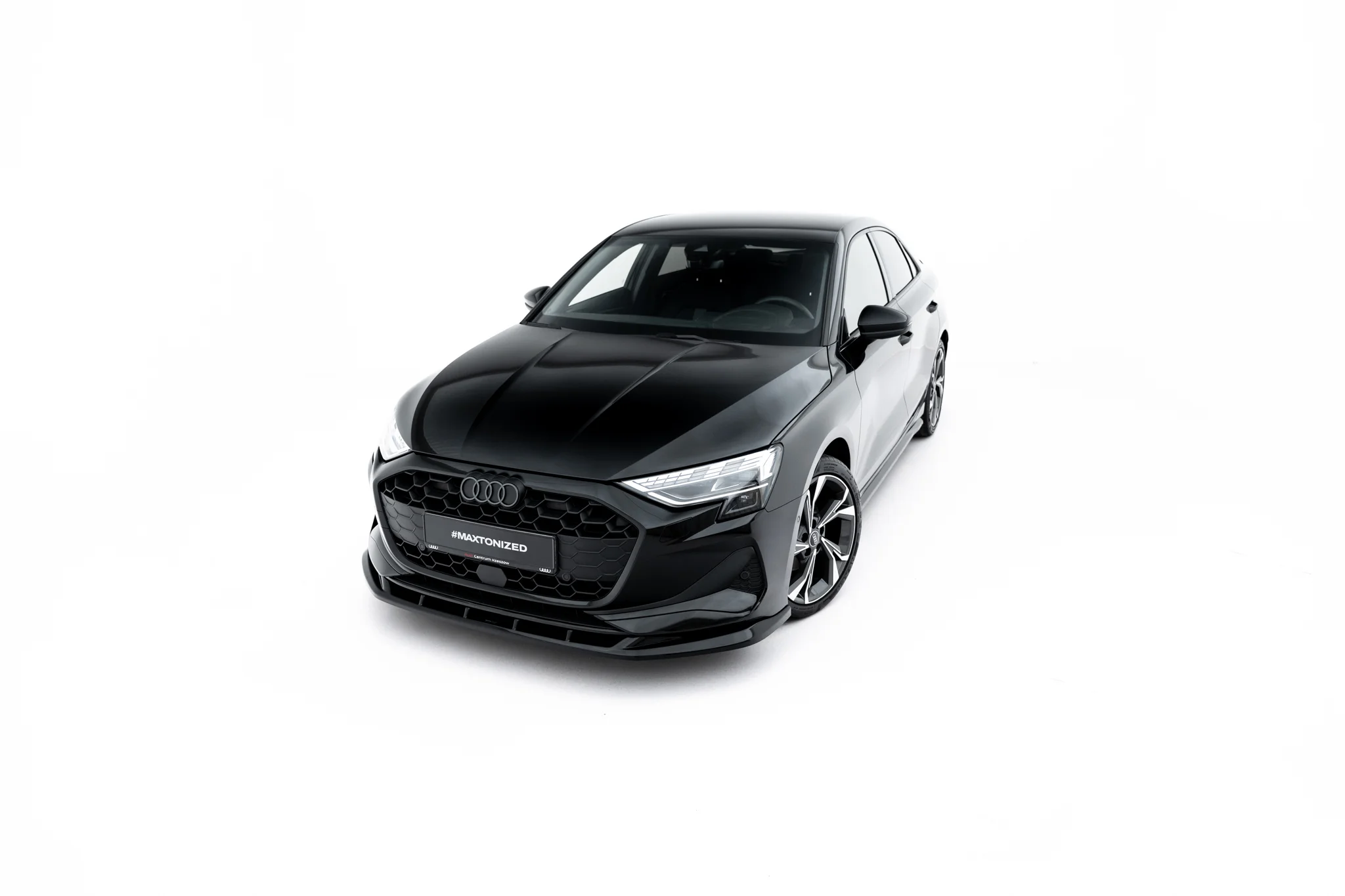 FRONT SPLITTER V.2 SUITABLE FOR AUDI A3 SEDAN 8Y FACELIFT – MAXTON DESIGN - 7