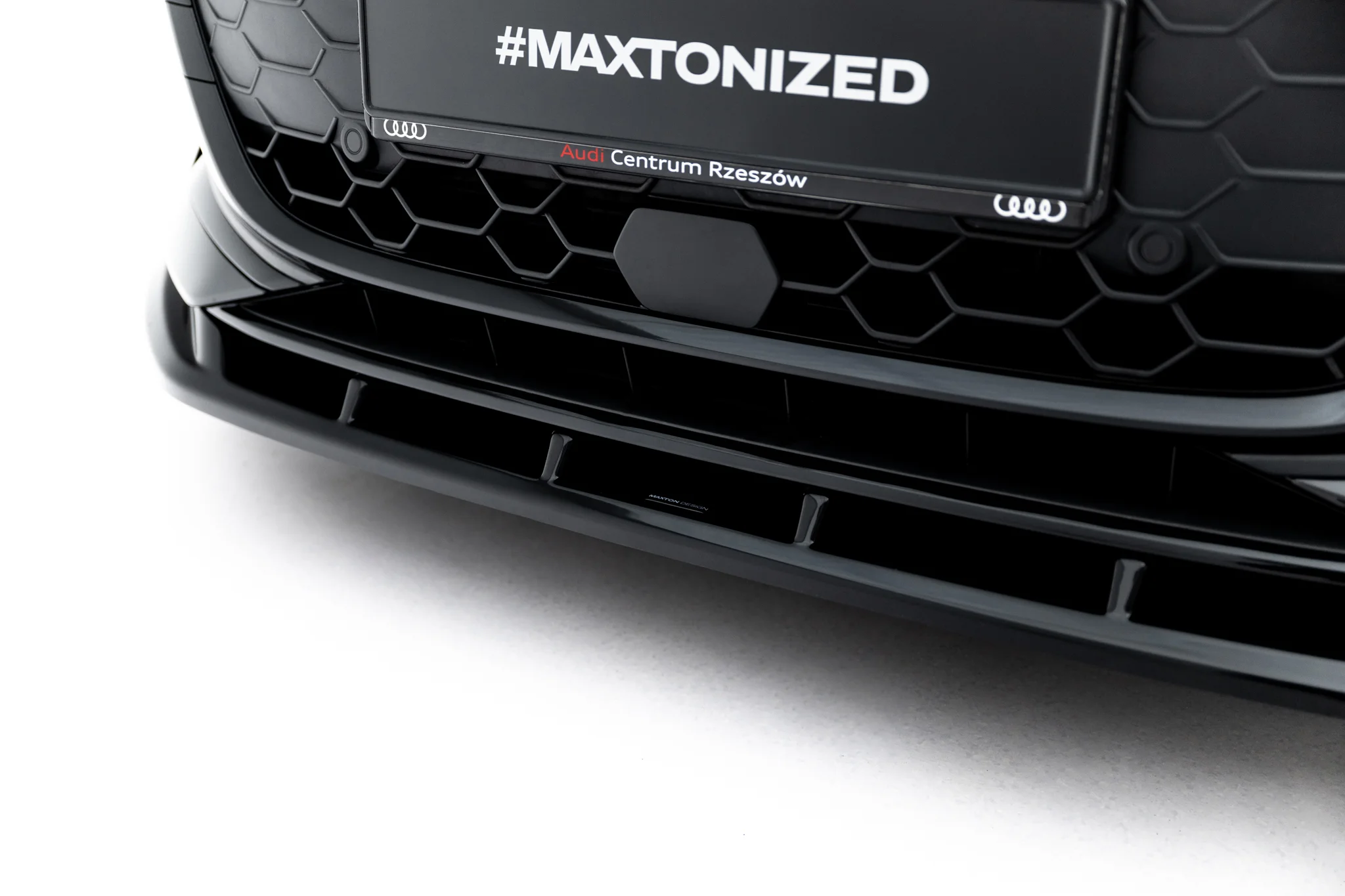 FRONT SPLITTER V.2 SUITABLE FOR AUDI A3 SEDAN 8Y FACELIFT – MAXTON DESIGN - 6