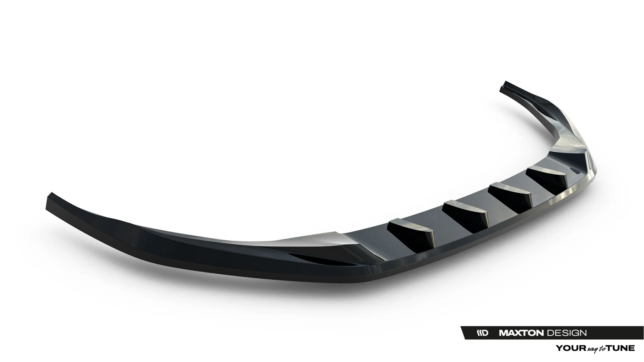 FRONT SPLITTER V.2 SUITABLE FOR AUDI A3 SEDAN 8Y FACELIFT – MAXTON DESIGN - 4
