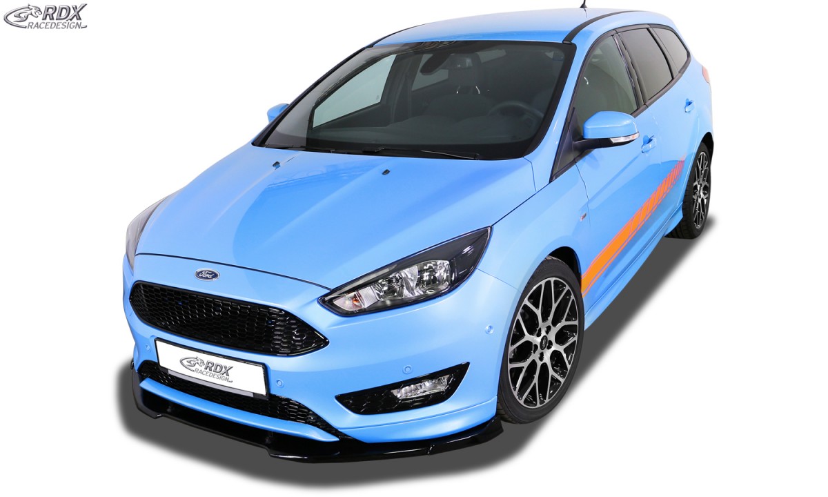 FRONT SPOILER VARIO-X FORD FOCUS 3 ST-LINE 2015+ FRONT LIP SPLITTER - 3