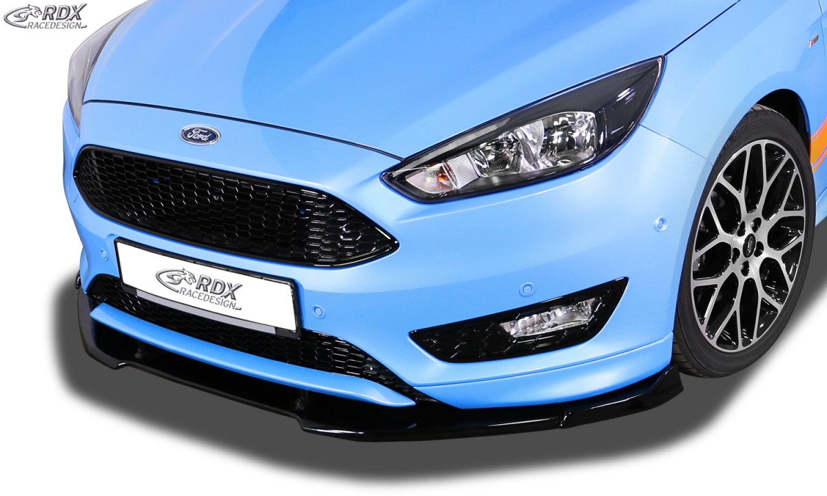 FRONT SPOILER VARIO-X FORD FOCUS 3 ST-LINE 2015+ FRONT LIP SPLITTER