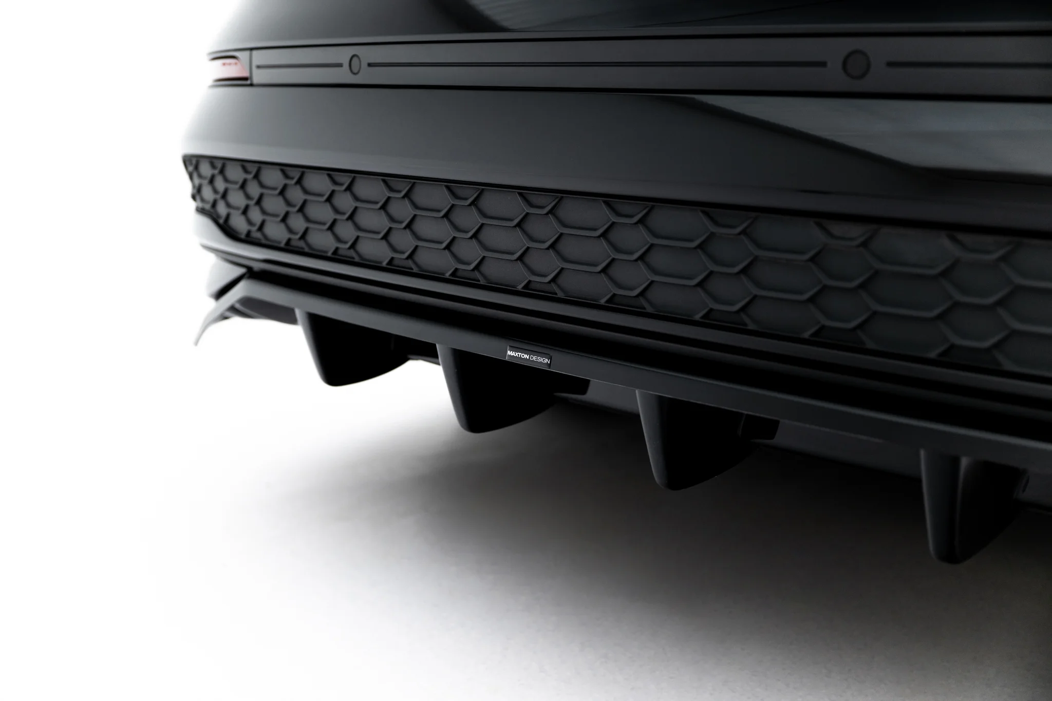 REAR SPLITTER (WITH VERTICAL BARS) SUITABLE FOR AUDI A3 SEDAN 8Y FACELIFT – MAXTON DESIGN - 6