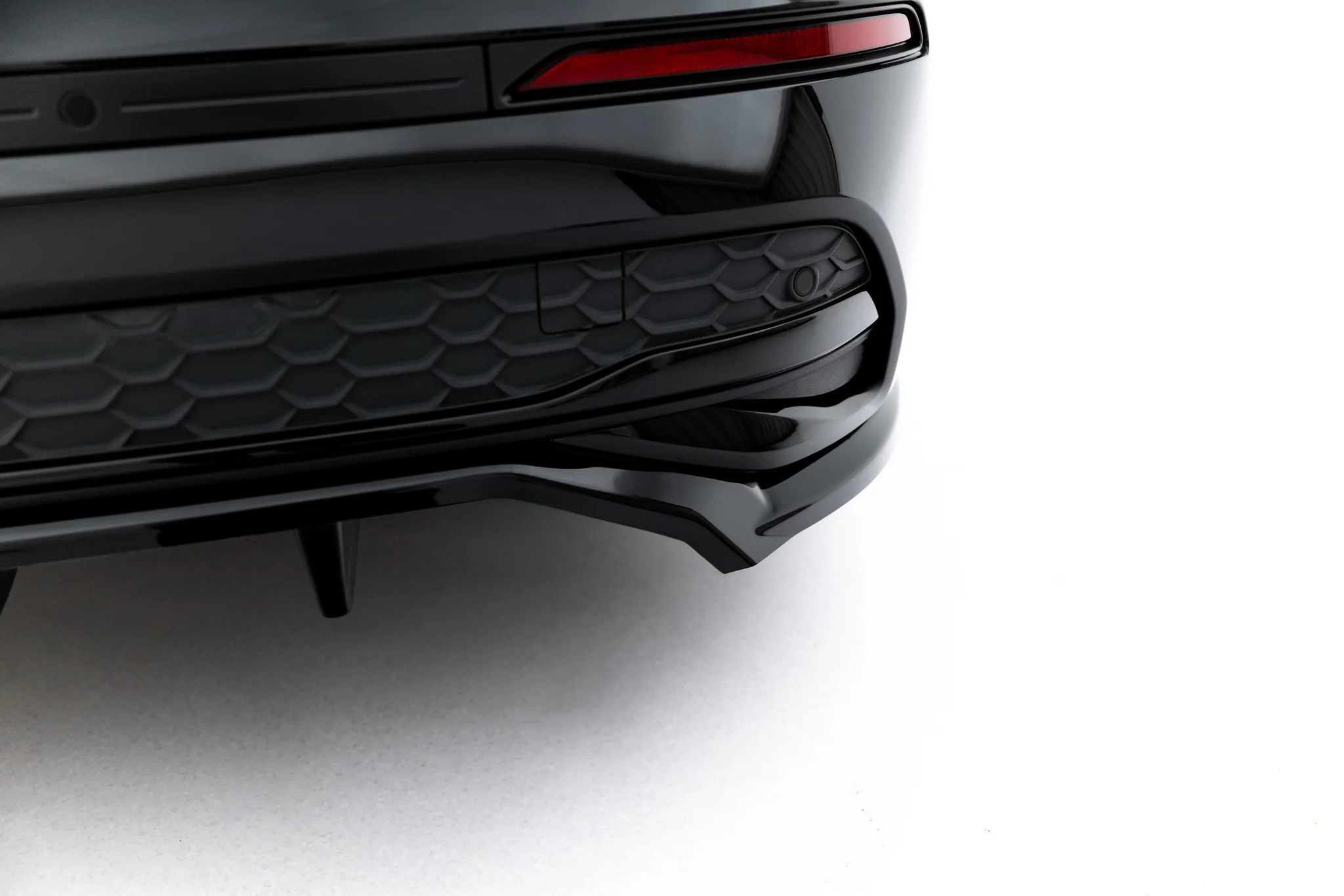 REAR SPLITTER (WITH VERTICAL BARS) SUITABLE FOR AUDI A3 SEDAN 8Y FACELIFT – MAXTON DESIGN - 2