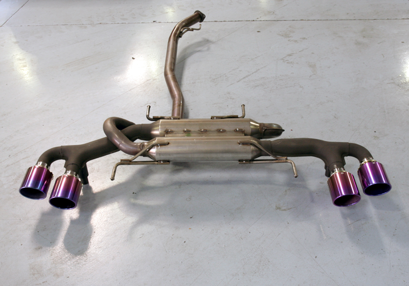AGENCY POWER TITANIUM EXHAUST TIPS NISSAN R35 GT-R 09-16 - 2