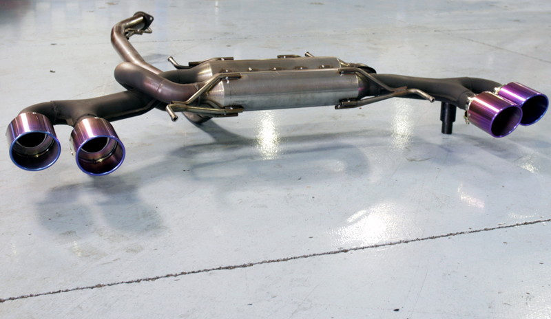 AGENCY POWER TITANIUM EXHAUST TIPS NISSAN R35 GT-R 09-16
