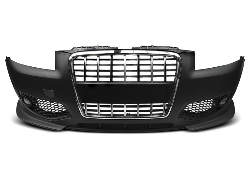 AUDI A3 06.05-04.08 S8 STYLE KROM FRÄMRE STÖTFÅNGARE