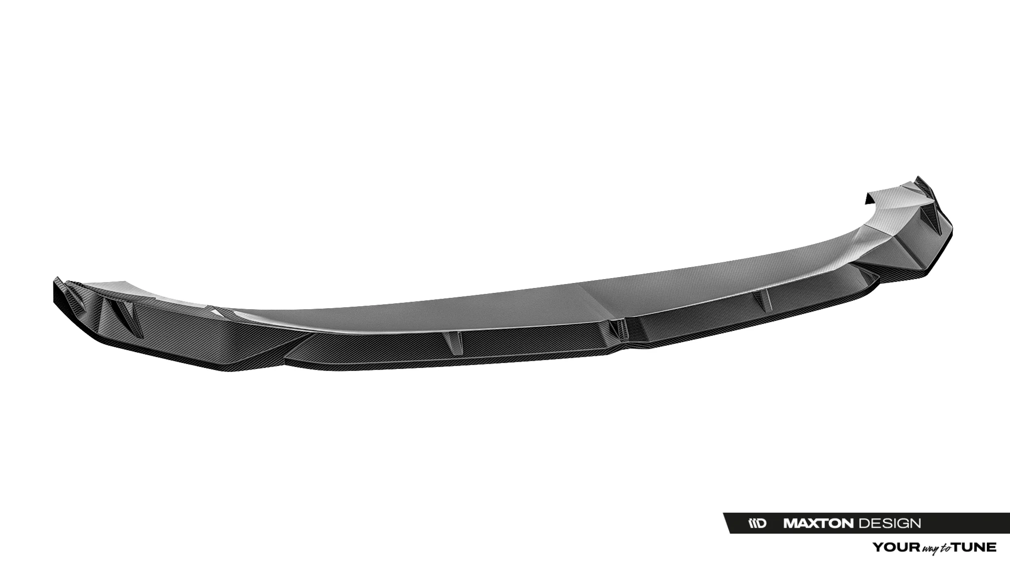 PREPREG CARBON FIBER FRONT SPLITTER SUITABLE FOR LAMBORGHINI URUS MK 1 – MAXTON DESIGN - 4