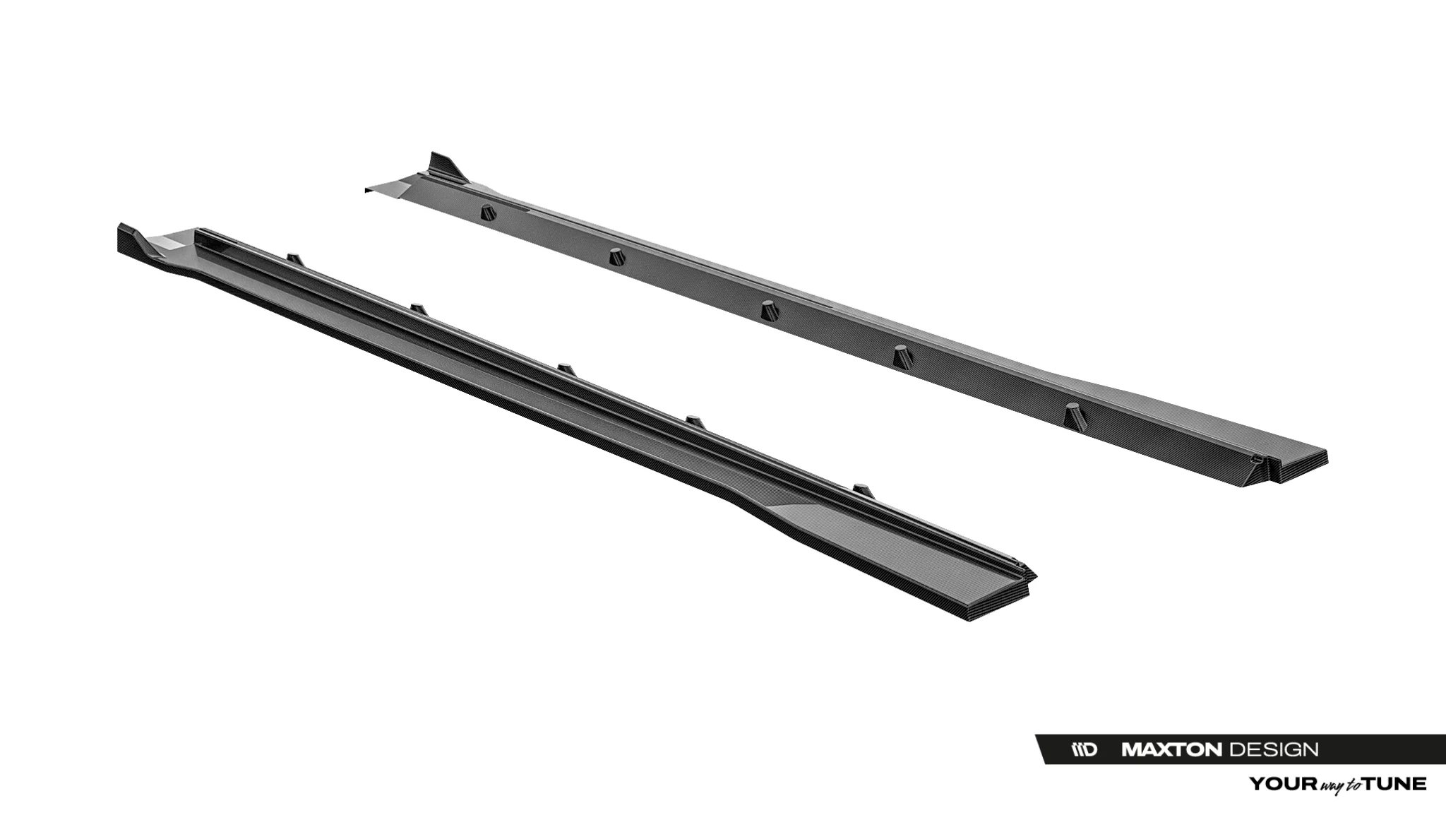 PREPREG CARBON FIBER SIDE SKIRTS SUITABLE FOR LAMBORGHINI URUS MK 1 – MAXTON DESIGN - 3