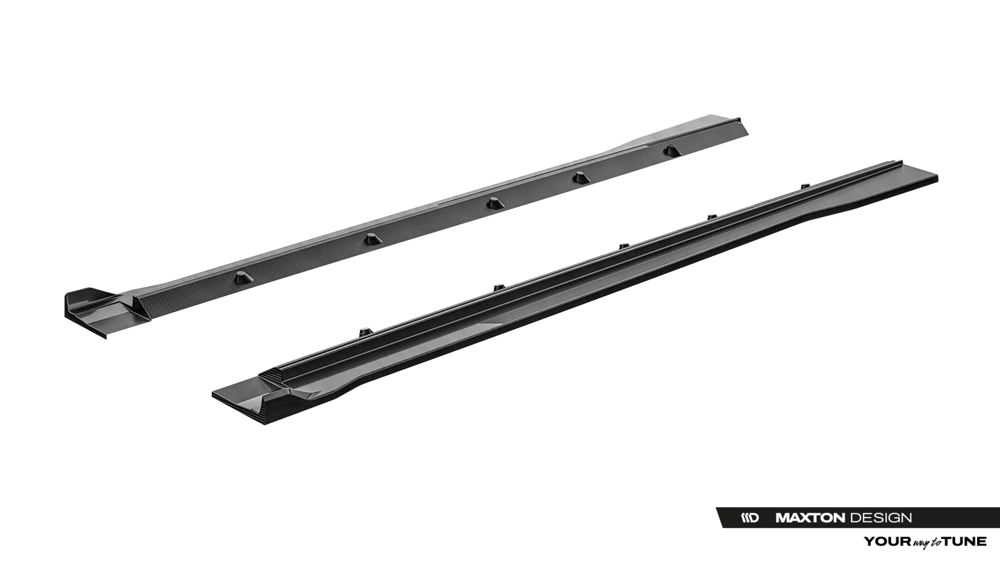 PREPREG CARBON FIBER SIDE SKIRTS SUITABLE FOR LAMBORGHINI URUS MK 1 – MAXTON DESIGN - 10