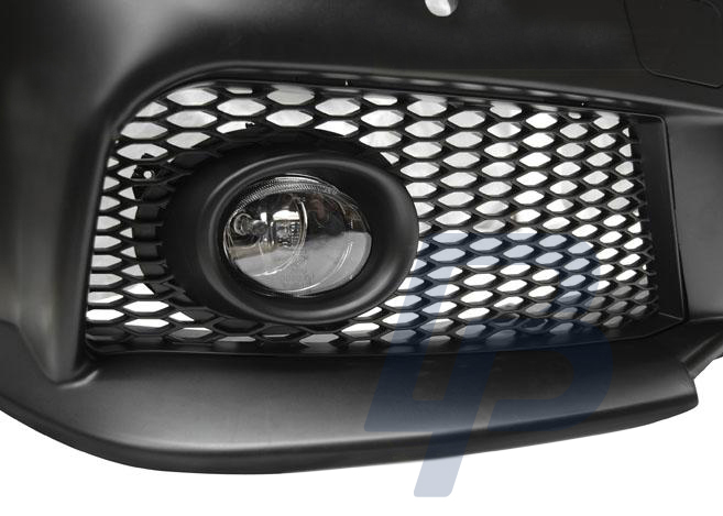 AUDI A3 08-12 RS STYLE BLACK PDC FRONT BUMPER - 4