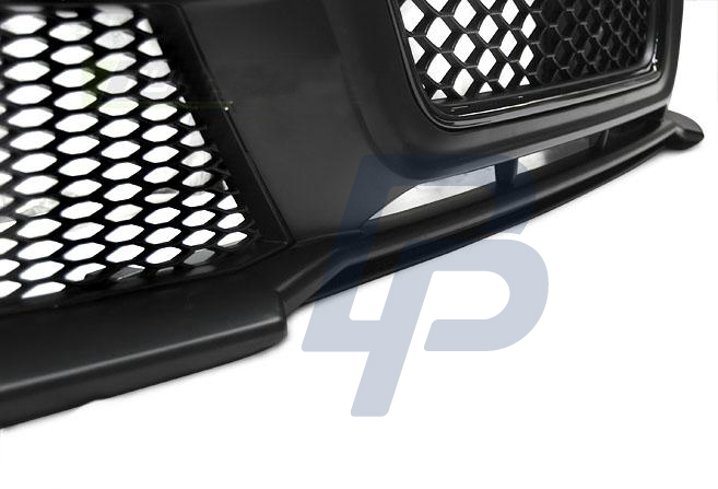 AUDI A3 08-12 RS STYLE BLACK PDC FRONT BUMPER - 5