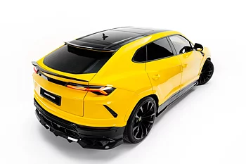 PREPREG CARBON FIBER TAILGATE SPOILER (UPPER) SUITABLE FOR LAMBORGHINI URUS MK 1 – MAXTON DESIGN
