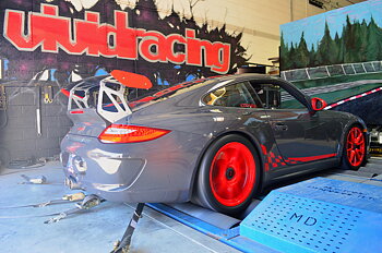 AGENCY POWER TITANIUM EXHAUST BRUSHED TIPS PORSCHE 997 GT3 GT3RS 07-12
